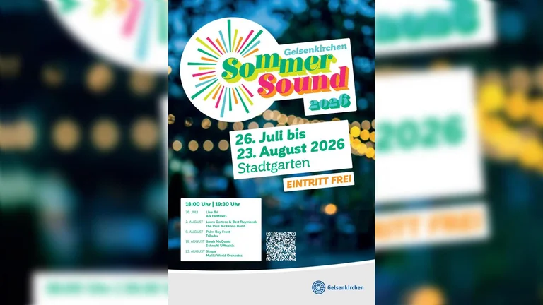 SommerSound in Gelsenkirchen: Doppelkonzerte bis 23. August: what residents need to know